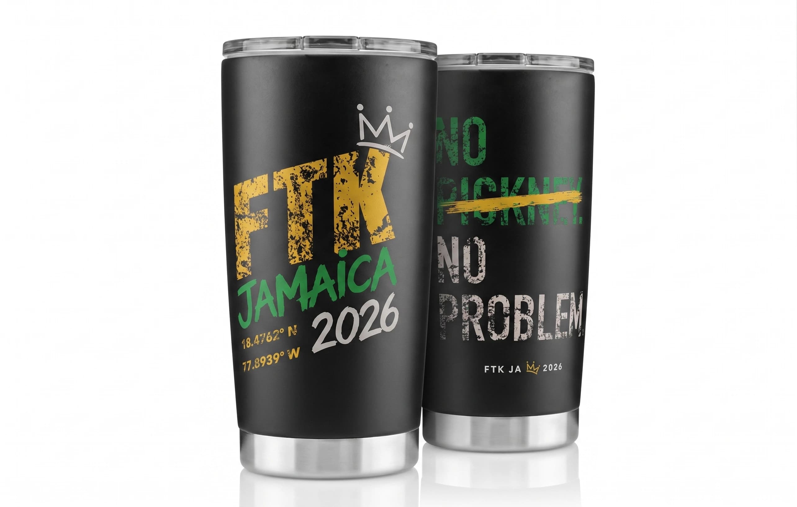 FTK Jamaica 2026 event tumbler